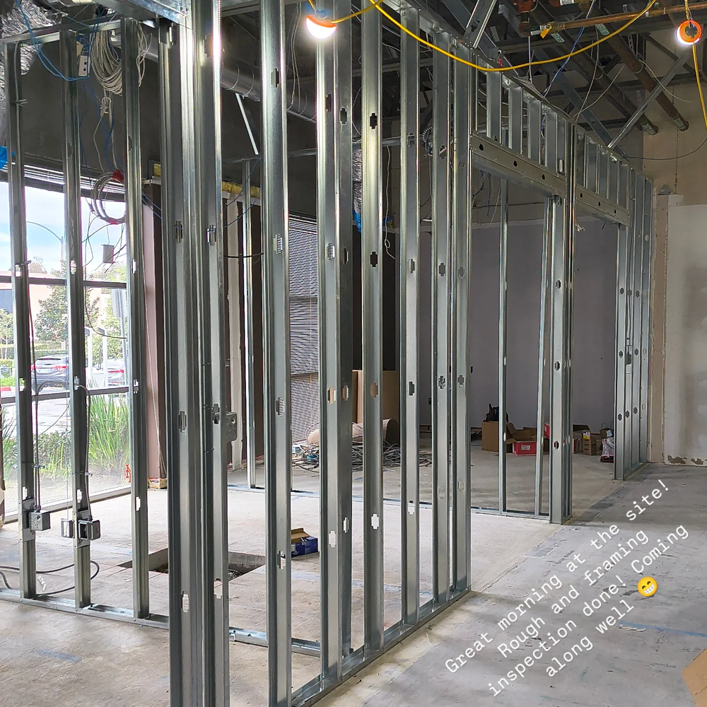 Another milestone — Our office tenant improvement project ha